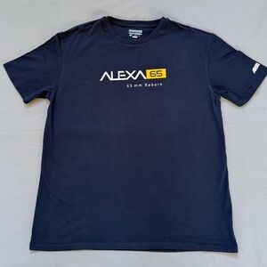 Men’s Alexa 65 Navy Blue Graphic T-shirt Size XL